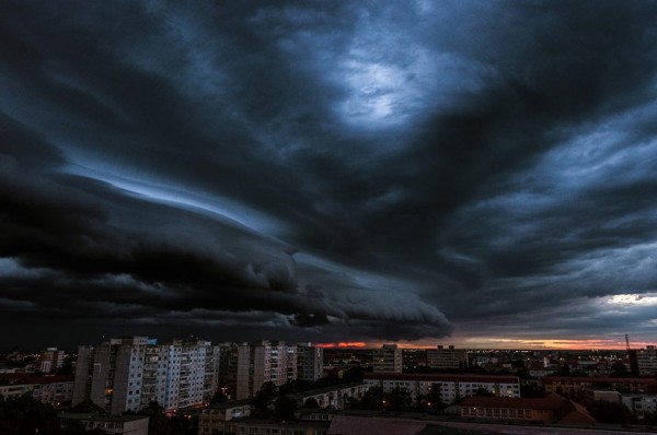 Nori peste Timisoara