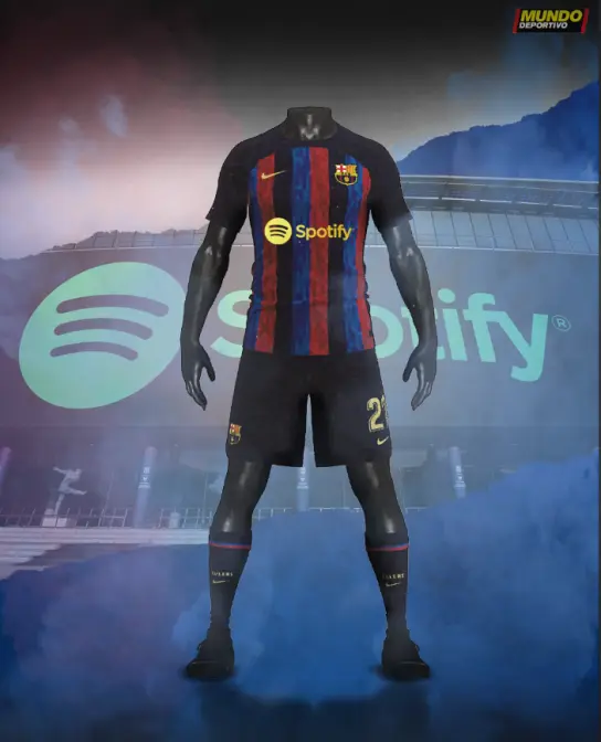 Spotify va fi sponsorul echipei Barcelona Echipament