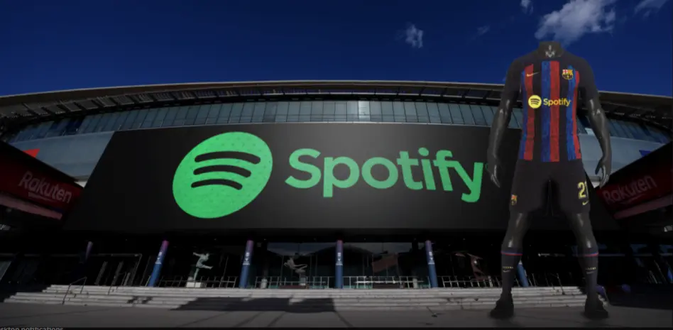 Spotify va fi sponsorul echipei Barcelona