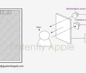 Apple înregistrează în Europa un brevet pentru cameră și Face ID sub ecran