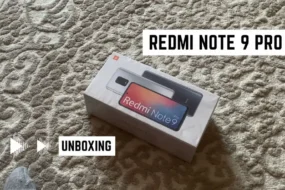 Unboxing Redmi Note 9 Pro