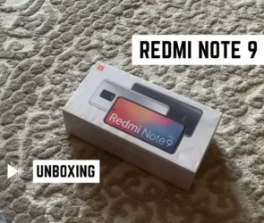 Unboxing Redmi Note 9 Pro