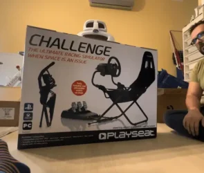 Scaun gaming cockpit Playseat Challenge Negru - Featured