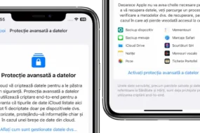 Protectie avansata a datelor iCloud