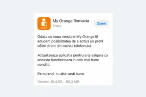 Orange eSIM direct din meniul telefonului